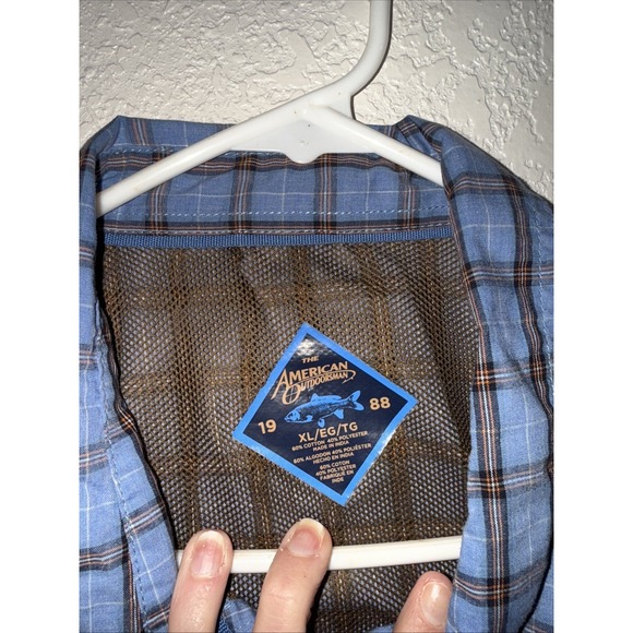 The American Outdoorsman Button Up Flannel, Size XL - Picture 2 of 8